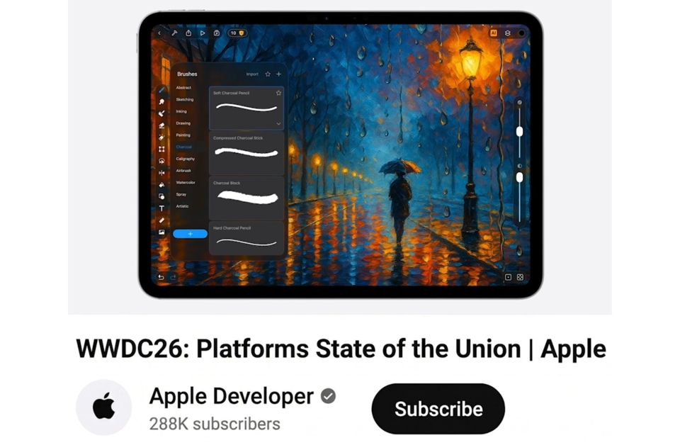 SketchPro featured in Apple WWDC platforms state of union 2026