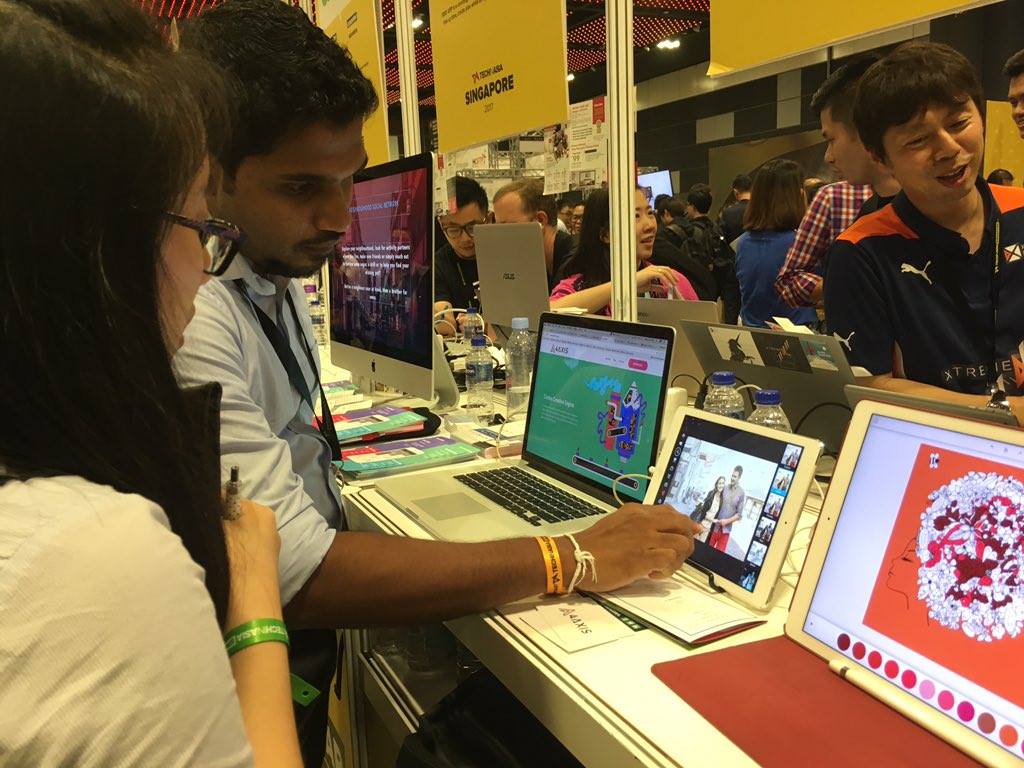 4Axis at TechInAsia 2017 Singapore - 4Axis